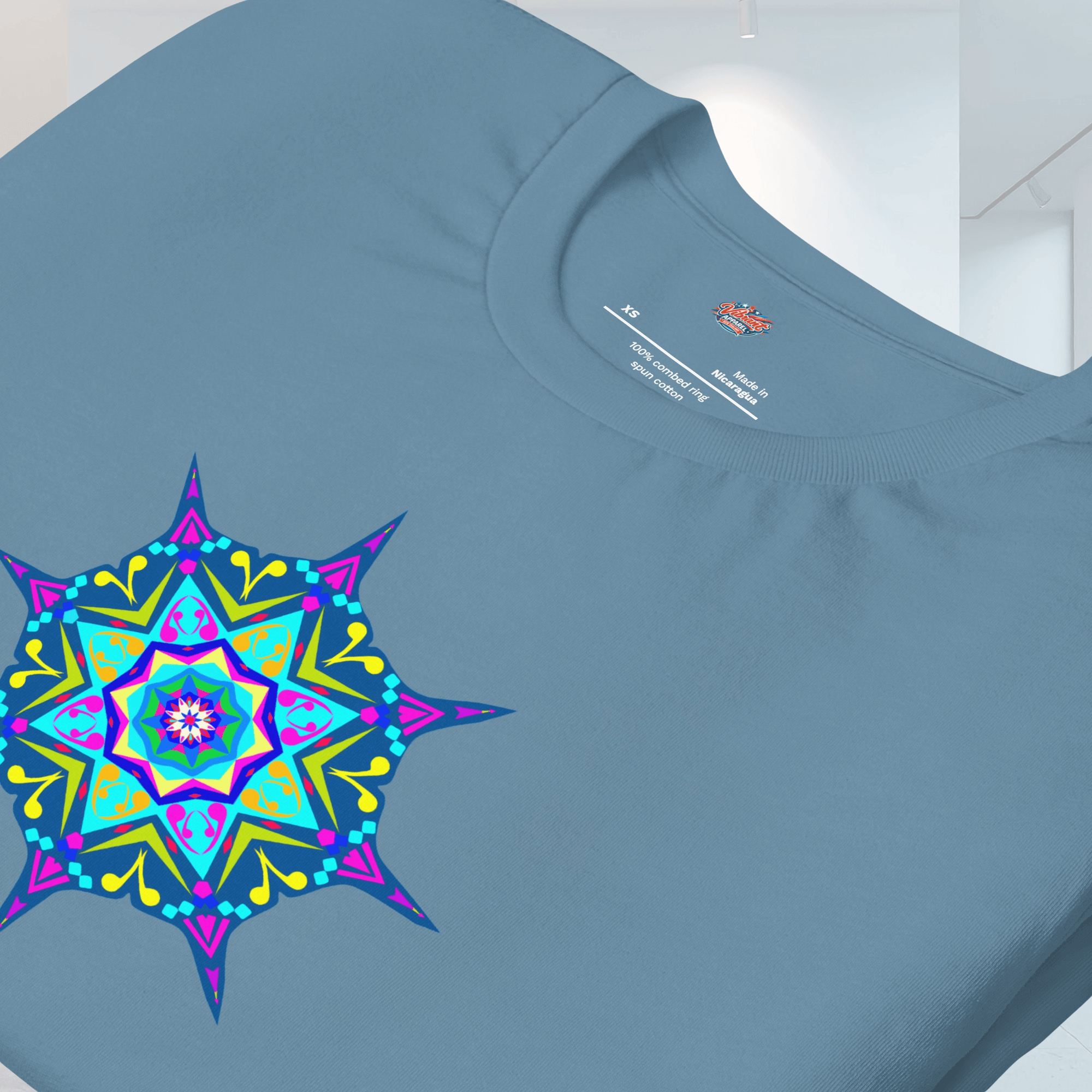 Vibrant Apparel New Zealand T-SHIRT Galaxy Star Nova Cotton T-Shirt – Colourful Celestial Graphic Tee