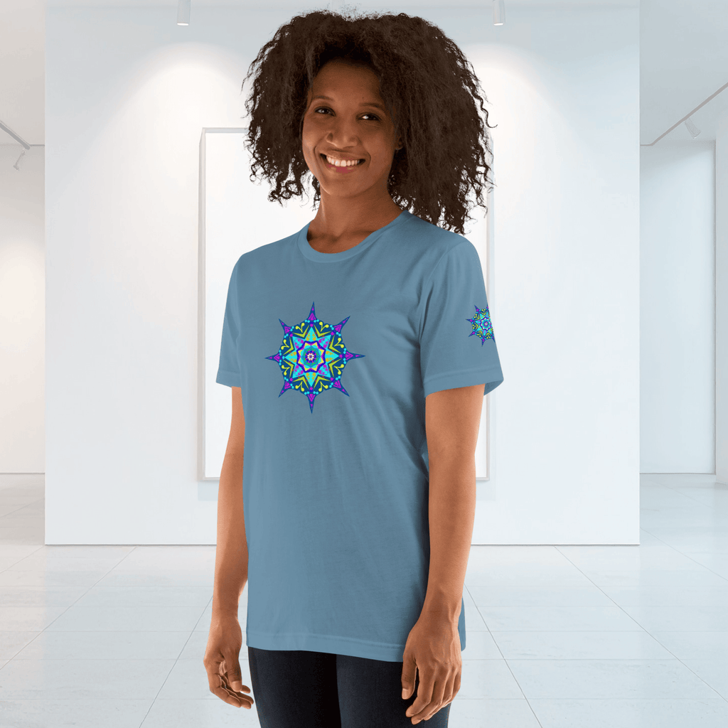 Vibrant Apparel New Zealand T-SHIRT Galaxy Star Nova Cotton T-Shirt – Colourful Celestial Graphic Tee