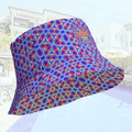 Vibrant Apparel New Zealand Hat XS Reversible Electric Star Geometric Bucket Hat –  – 2-in-1 Vibrant Streetwear