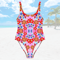 Vibrant Apparel New Zealand CUT-SEW XS Vibrant Floral One-Piece Swimsuit | Bold Beachwear