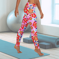Vibrant Apparel New Zealand XS Bright Floral Performance Leggings