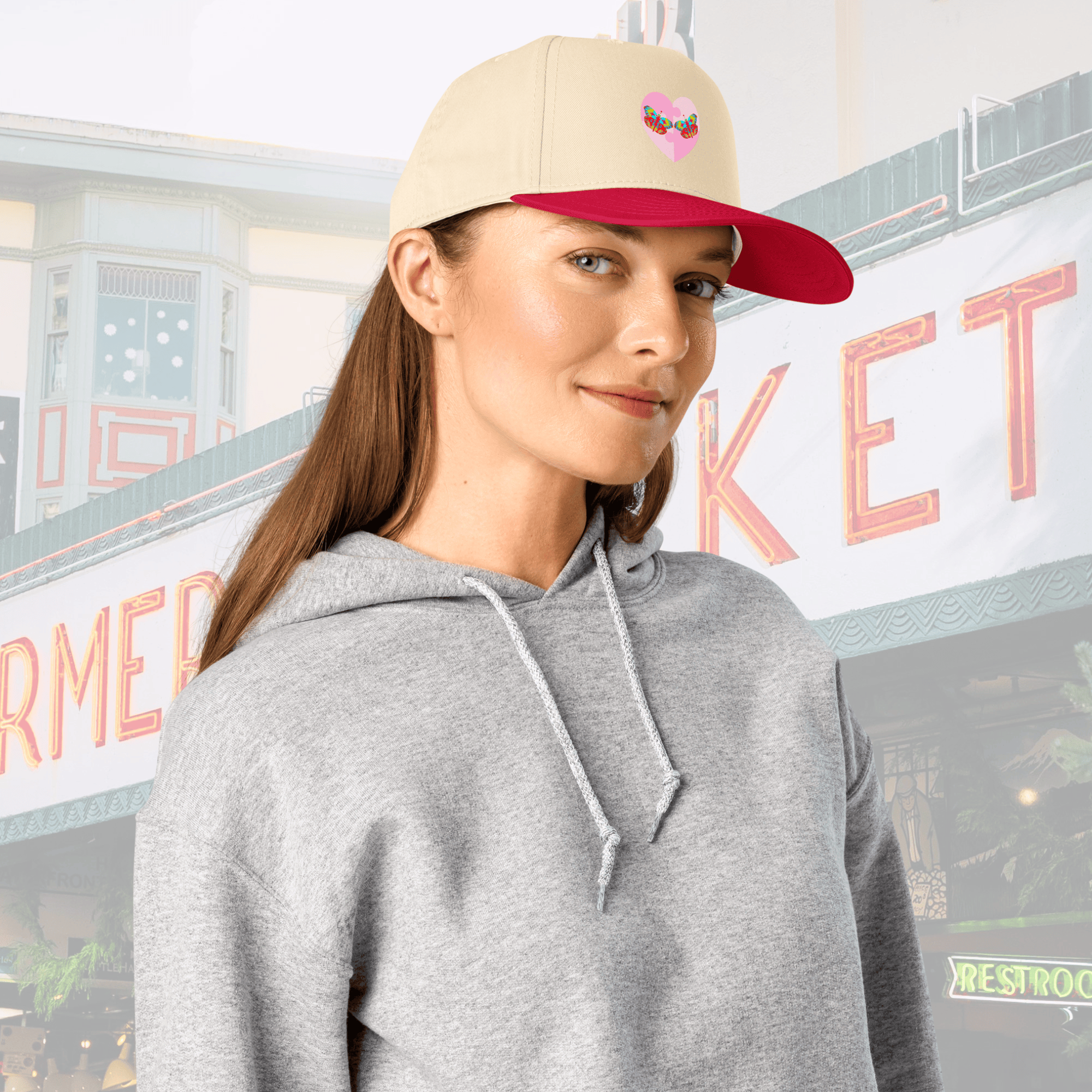 Vibrant Apparel New Zealand Hat 5-Panel Structured Mid-Profile Snapback Cap | Custom 5-Panel Hat