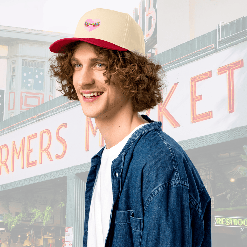 Vibrant Apparel New Zealand Hat 5-Panel Structured Mid-Profile Snapback Cap | Custom 5-Panel Hat