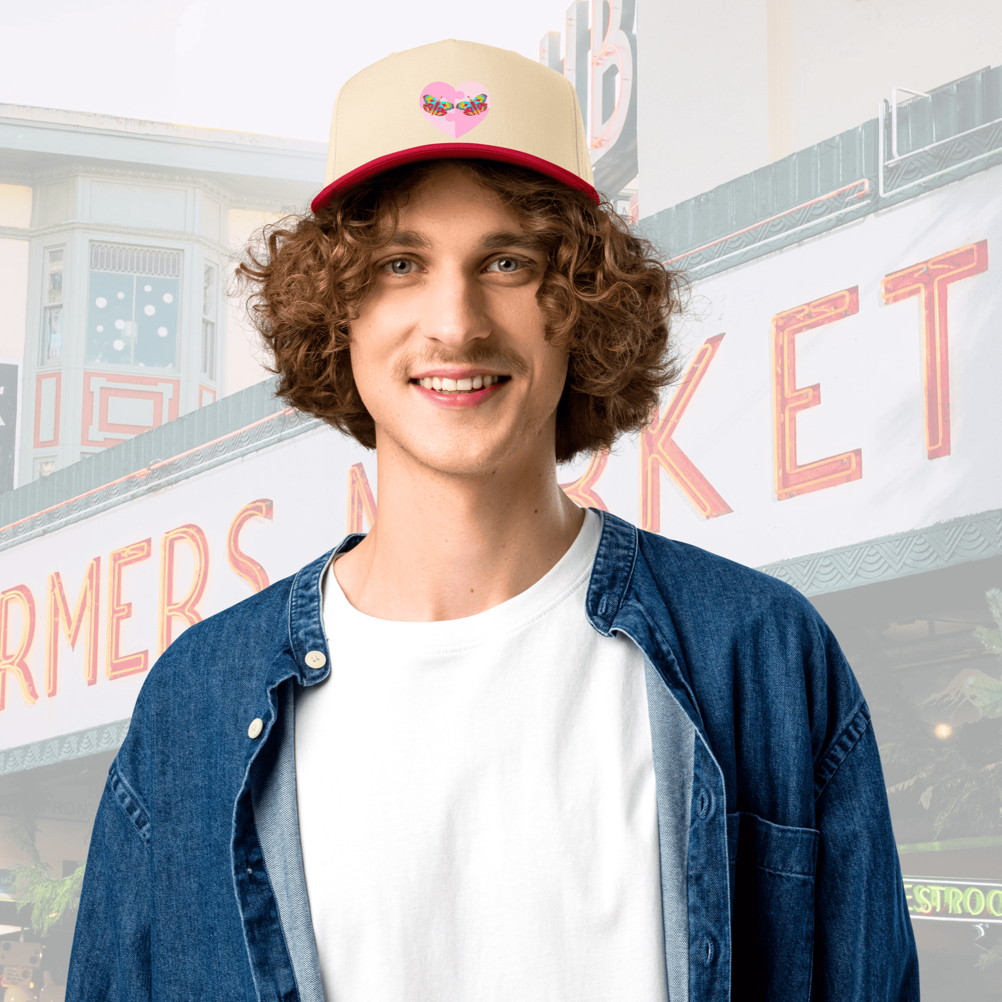 Vibrant Apparel New Zealand Hat 5-Panel Structured Mid-Profile Snapback Cap | Custom 5-Panel Hat