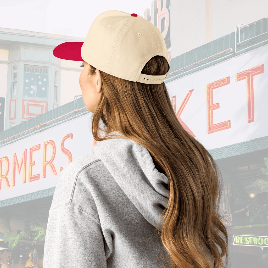 Vibrant Apparel New Zealand Hat 5-Panel Structured Mid-Profile Snapback Cap | Custom 5-Panel Hat
