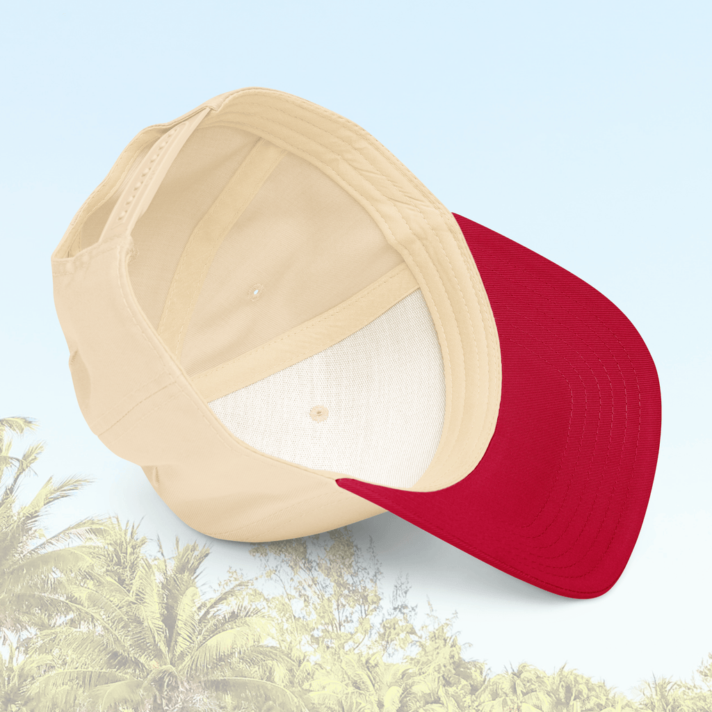 Vibrant Apparel New Zealand Hat 5-Panel Structured Mid-Profile Snapback Cap | Custom 5-Panel Hat