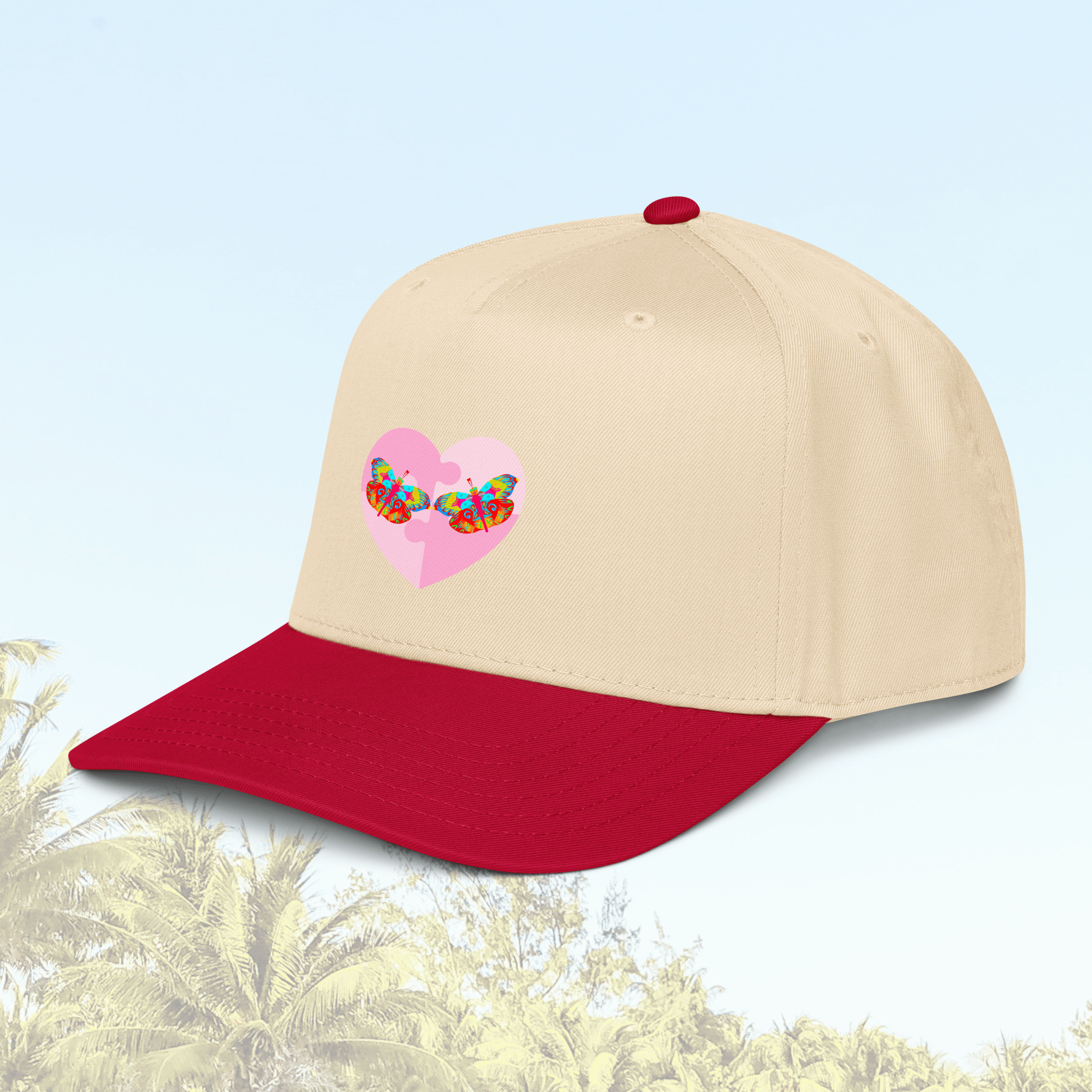 Vibrant Apparel New Zealand Hat 5-Panel Structured Mid-Profile Snapback Cap | Custom 5-Panel Hat