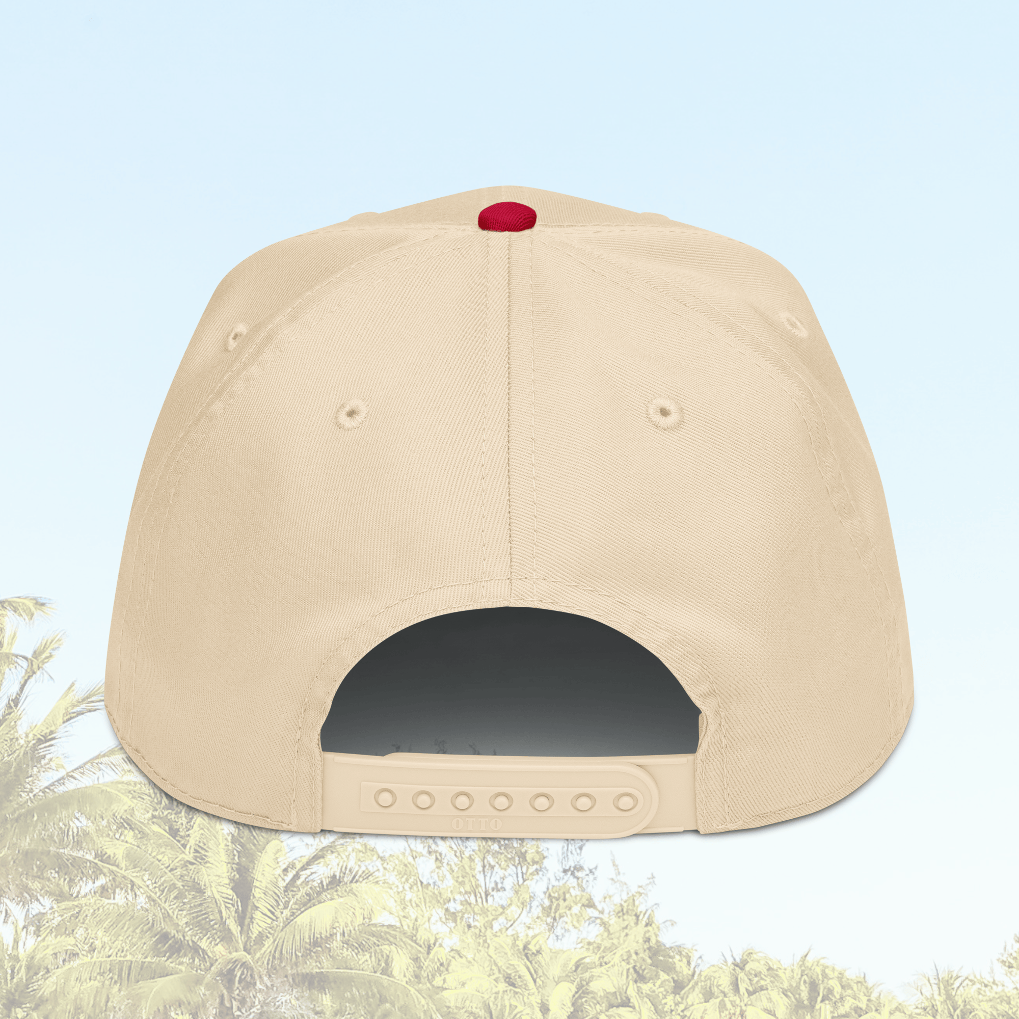 Vibrant Apparel New Zealand Hat 5-Panel Structured Mid-Profile Snapback Cap | Custom 5-Panel Hat