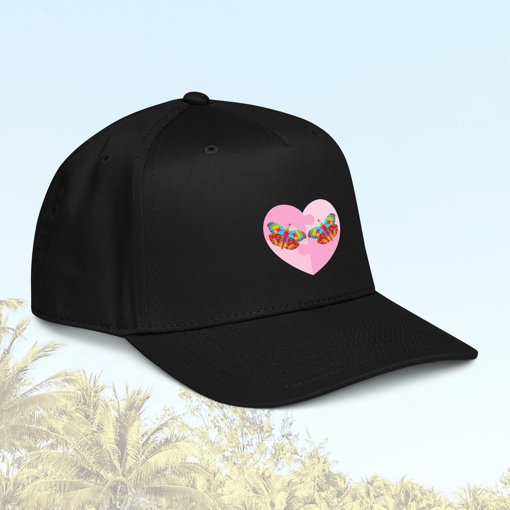 Vibrant Apparel New Zealand Hat 5-Panel Structured Mid-Profile Snapback Cap | Custom 5-Panel Hat
