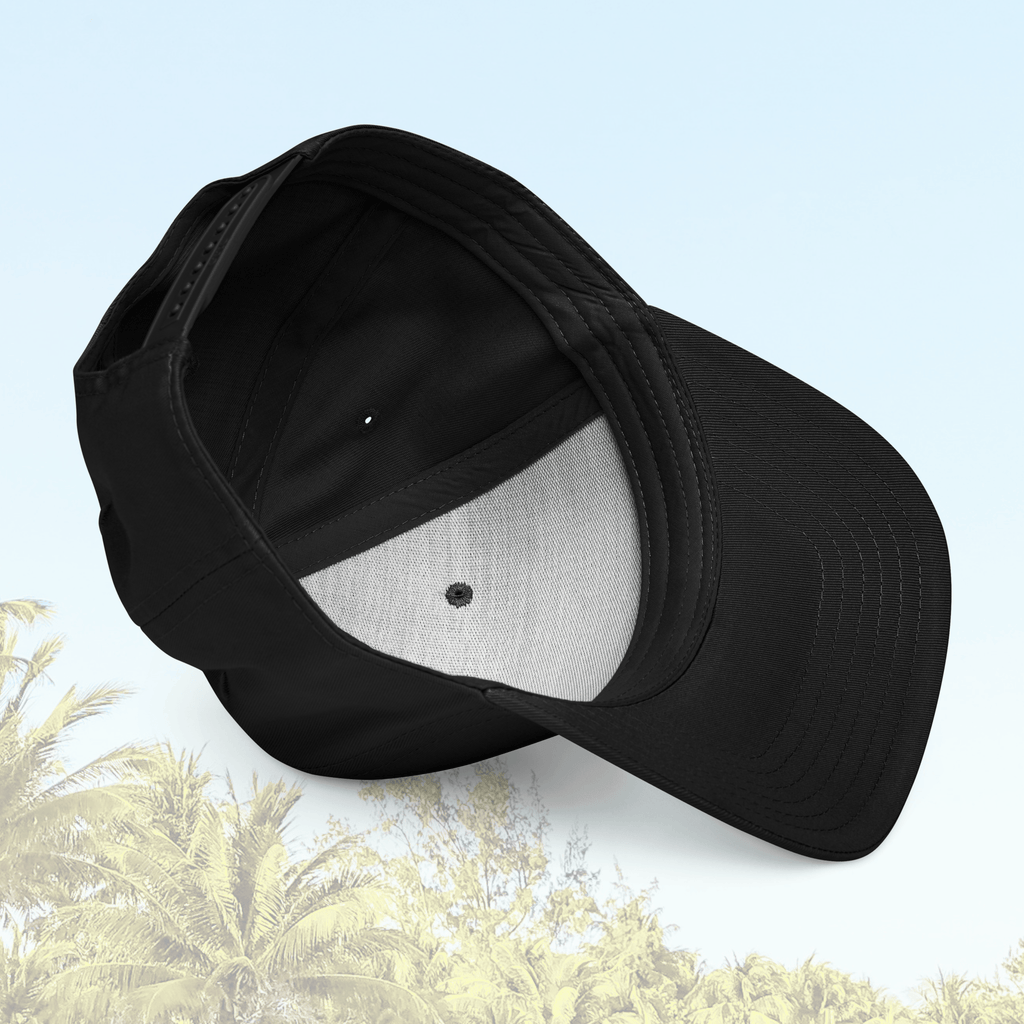 Vibrant Apparel New Zealand Hat 5-Panel Structured Mid-Profile Snapback Cap | Custom 5-Panel Hat