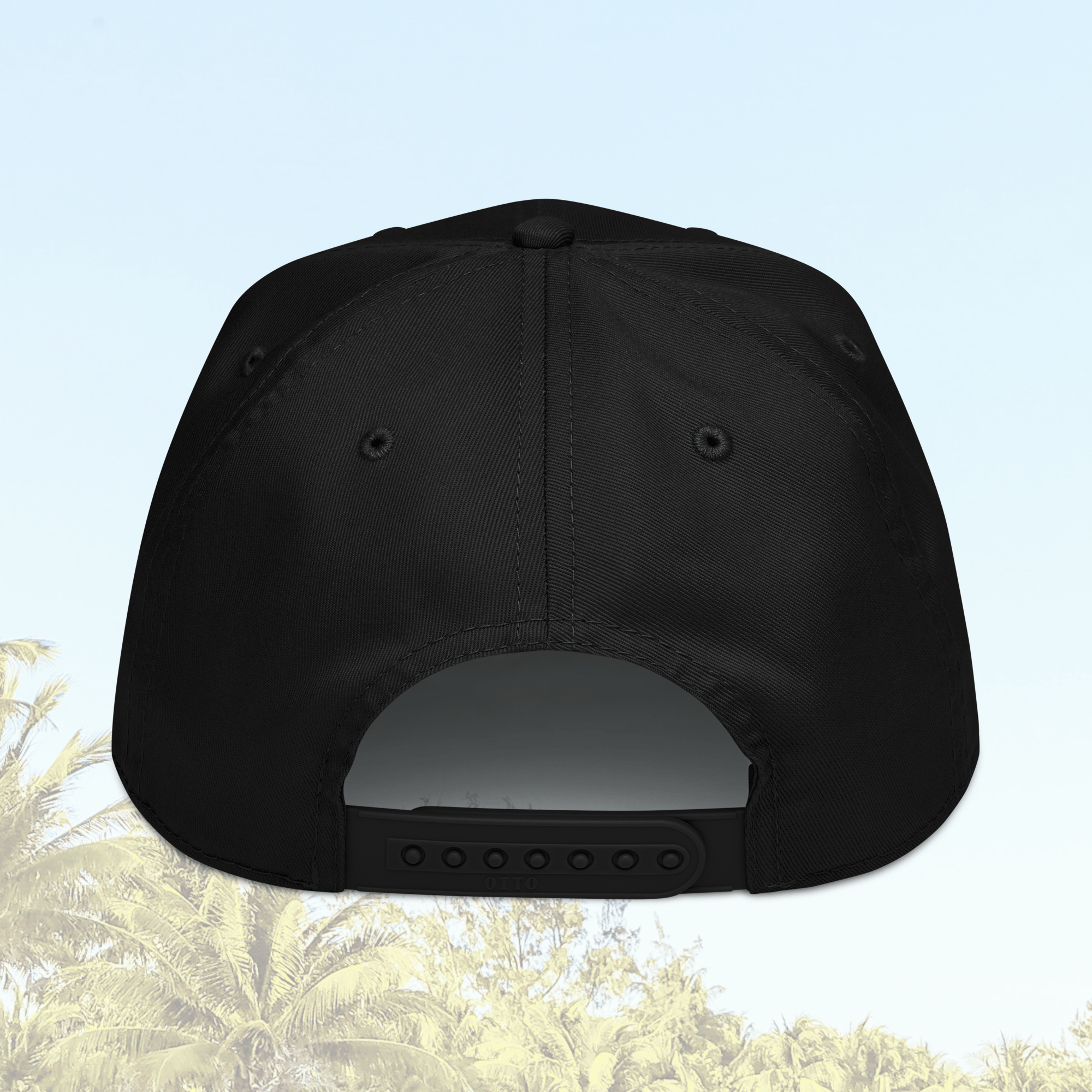 Vibrant Apparel New Zealand Hat 5-Panel Structured Mid-Profile Snapback Cap | Custom 5-Panel Hat