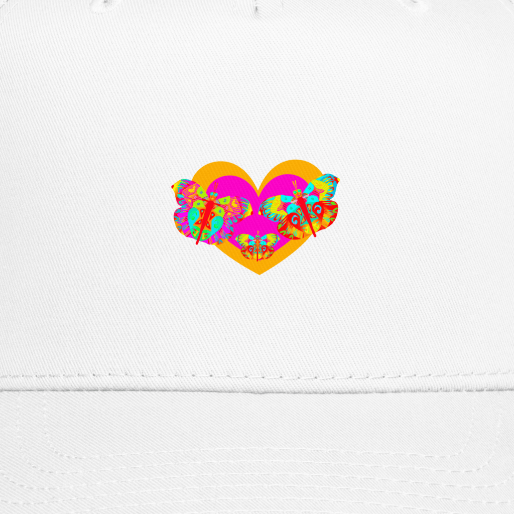 Vibrant Apparel New Zealand 5-Panel Structured Mid-Profile Snapback Cap | Custom 5-Panel Hat