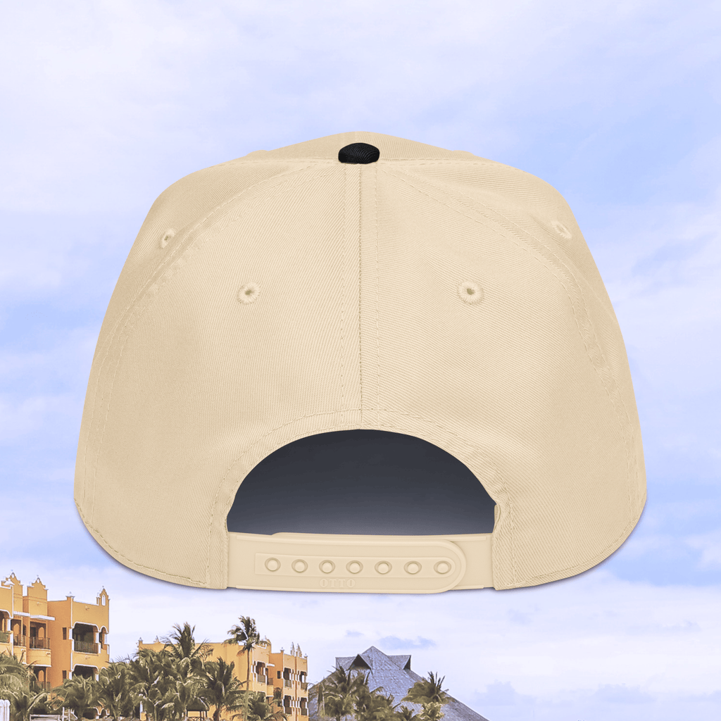 Vibrant Apparel New Zealand 5-Panel Structured Mid-Profile Snapback Cap | Custom 5-Panel Hat
