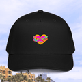 Vibrant Apparel New Zealand Black 5-Panel Structured Mid-Profile Snapback Cap | Custom 5-Panel Hat