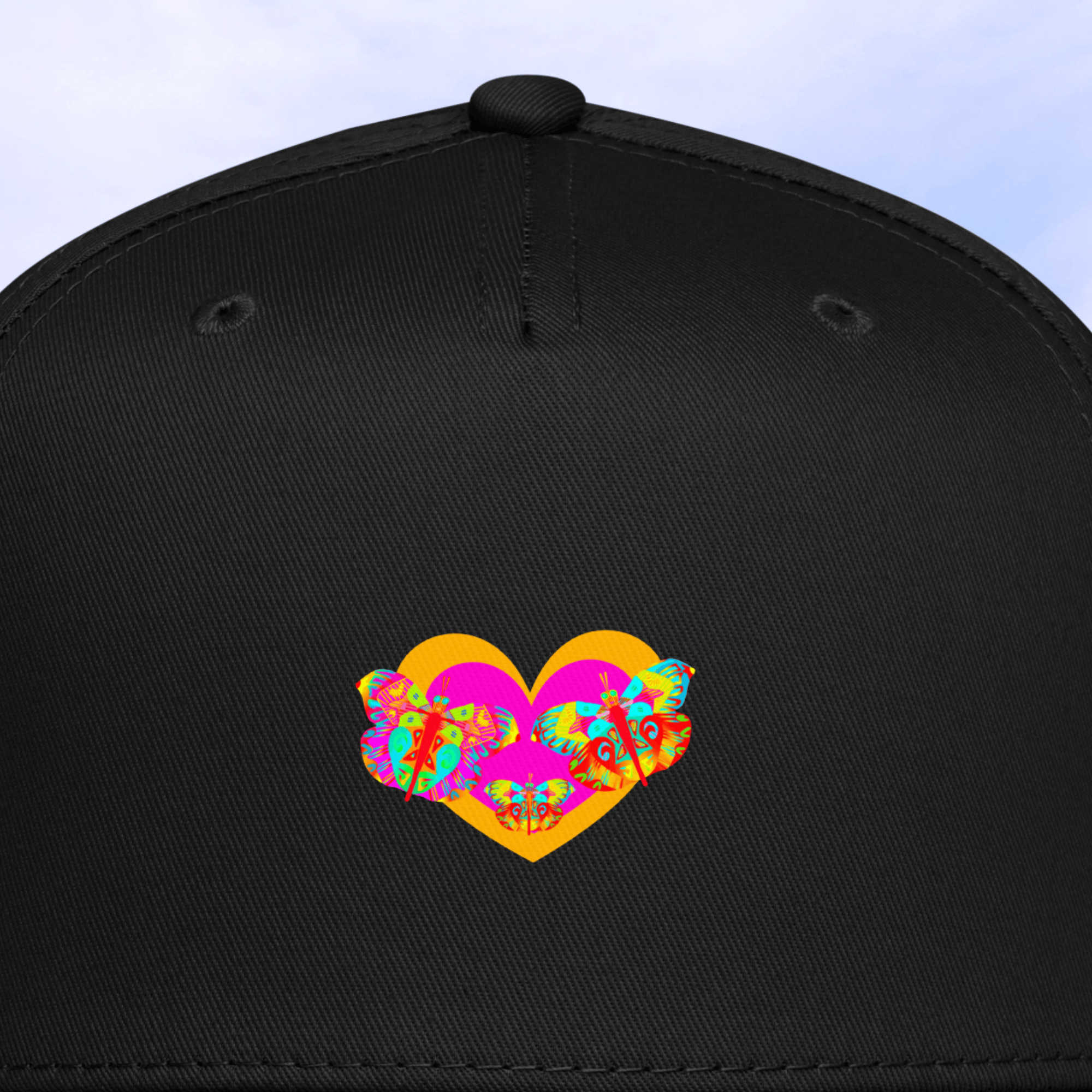 Vibrant Apparel New Zealand 5-Panel Structured Mid-Profile Snapback Cap | Custom 5-Panel Hat