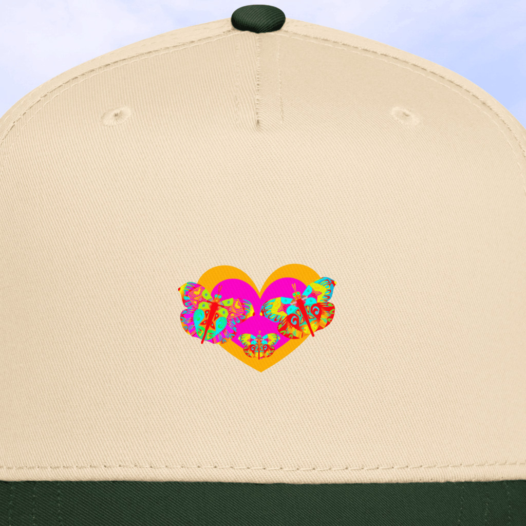 Vibrant Apparel New Zealand 5-Panel Structured Mid-Profile Snapback Cap | Custom 5-Panel Hat