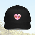 Vibrant Apparel New Zealand Hat Black 5-Panel Structured Mid-Profile Snapback Cap | Custom 5-Panel Hat