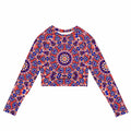 Vibrant Apparel New Zealand CUT-SEW 2XS Recycled long-sleeve crop top