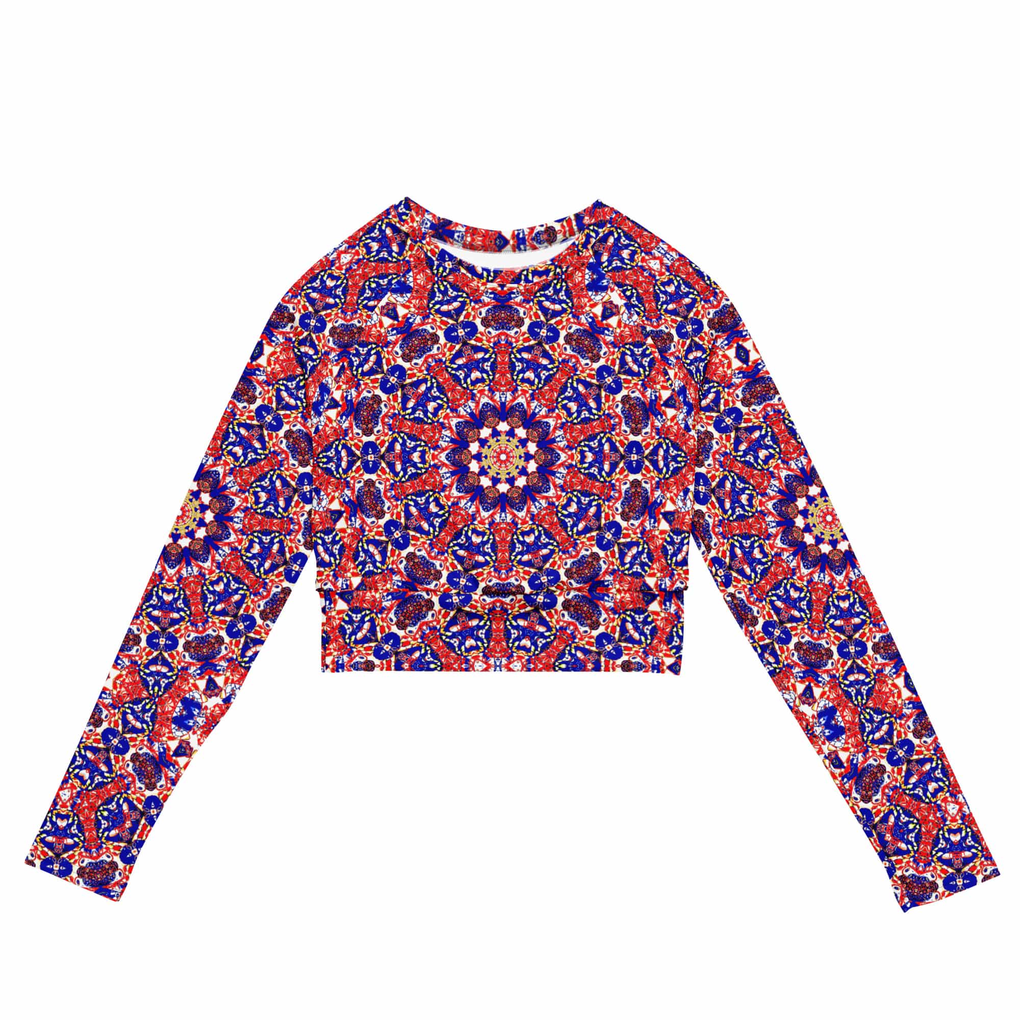 Vibrant Apparel New Zealand CUT-SEW 2XS Recycled long-sleeve crop top