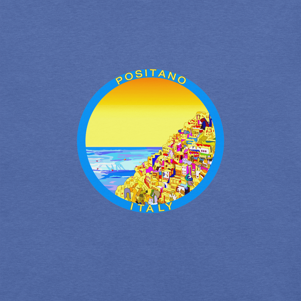 Vibrant Apparel New Zealand T-SHIRT Positano Italy Cotton T-Shirt